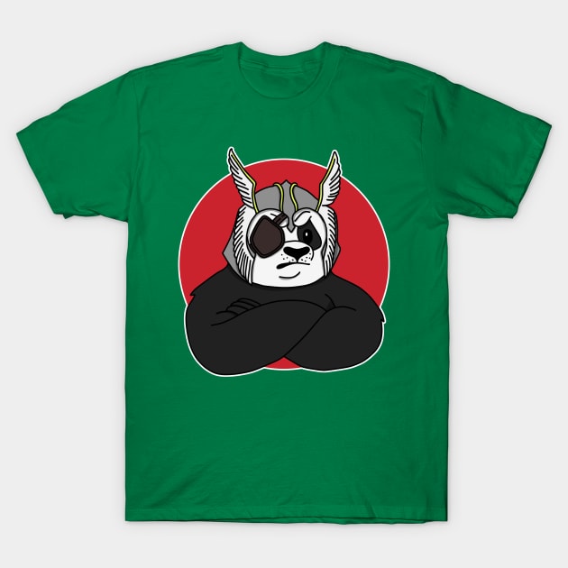 The Panda Odin T-Shirt by thearkhive